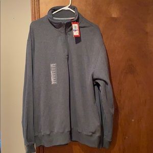 Brand New Quarter Zip Sweater Izod XL